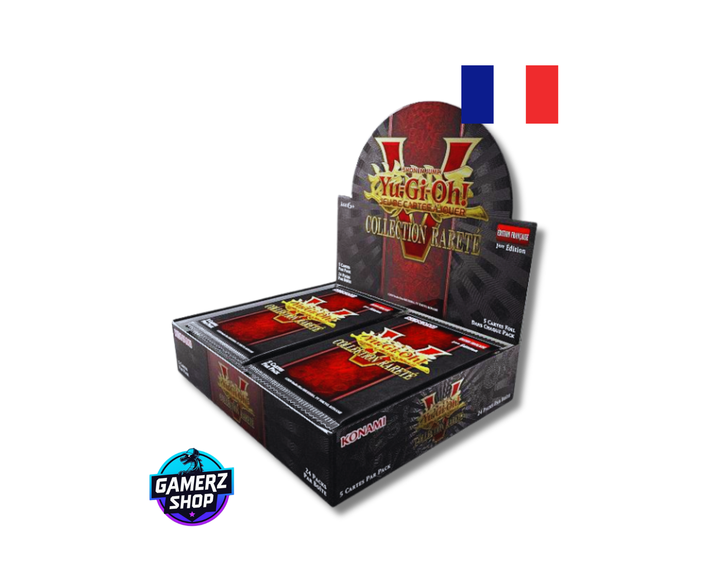 Display Yu-Gi-Oh! TCG Boîte de 24 Boosters Rarity Collection 5