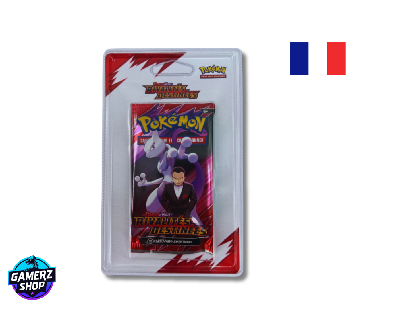 Pokémon - Booster Sous Blister Plastique EV10 Rivalités Destinés Illustration aléatoire - Scellé FR