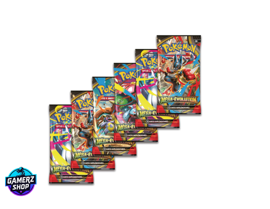 Pokémon - Bundle / Lot de 6 Boosters ME01 Méga Evolution - Scellé FR