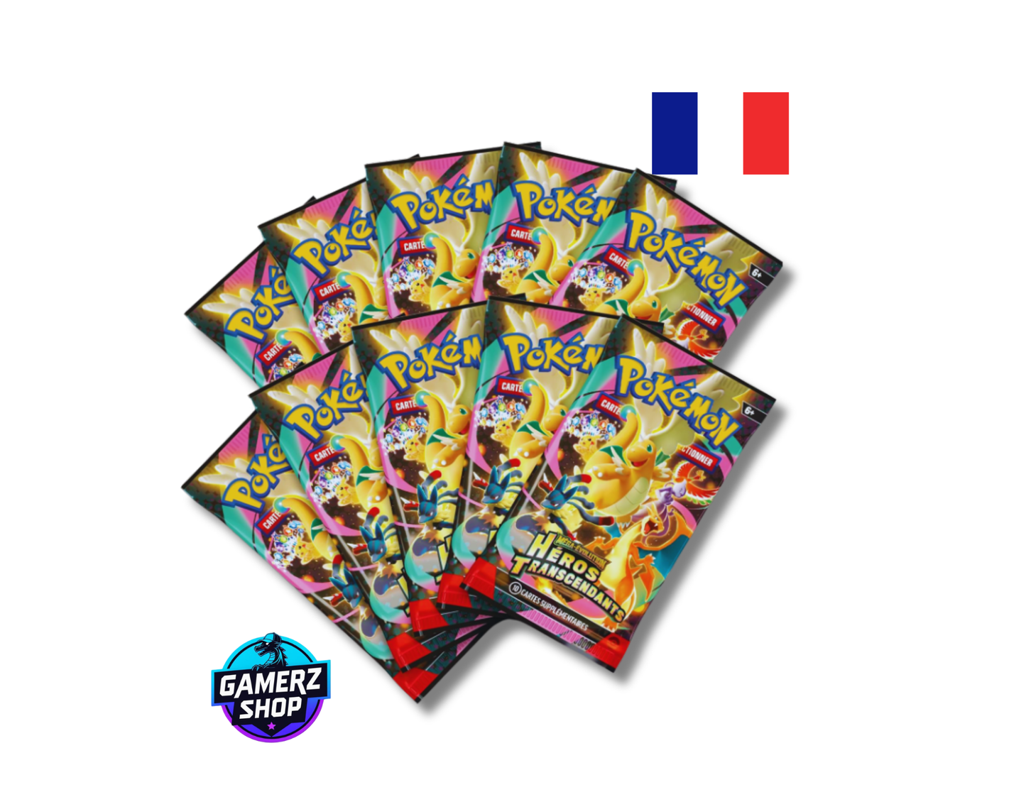 Pokémon - Coffret Collection Poster Premium Héros Transcendants – Méga-Lucario