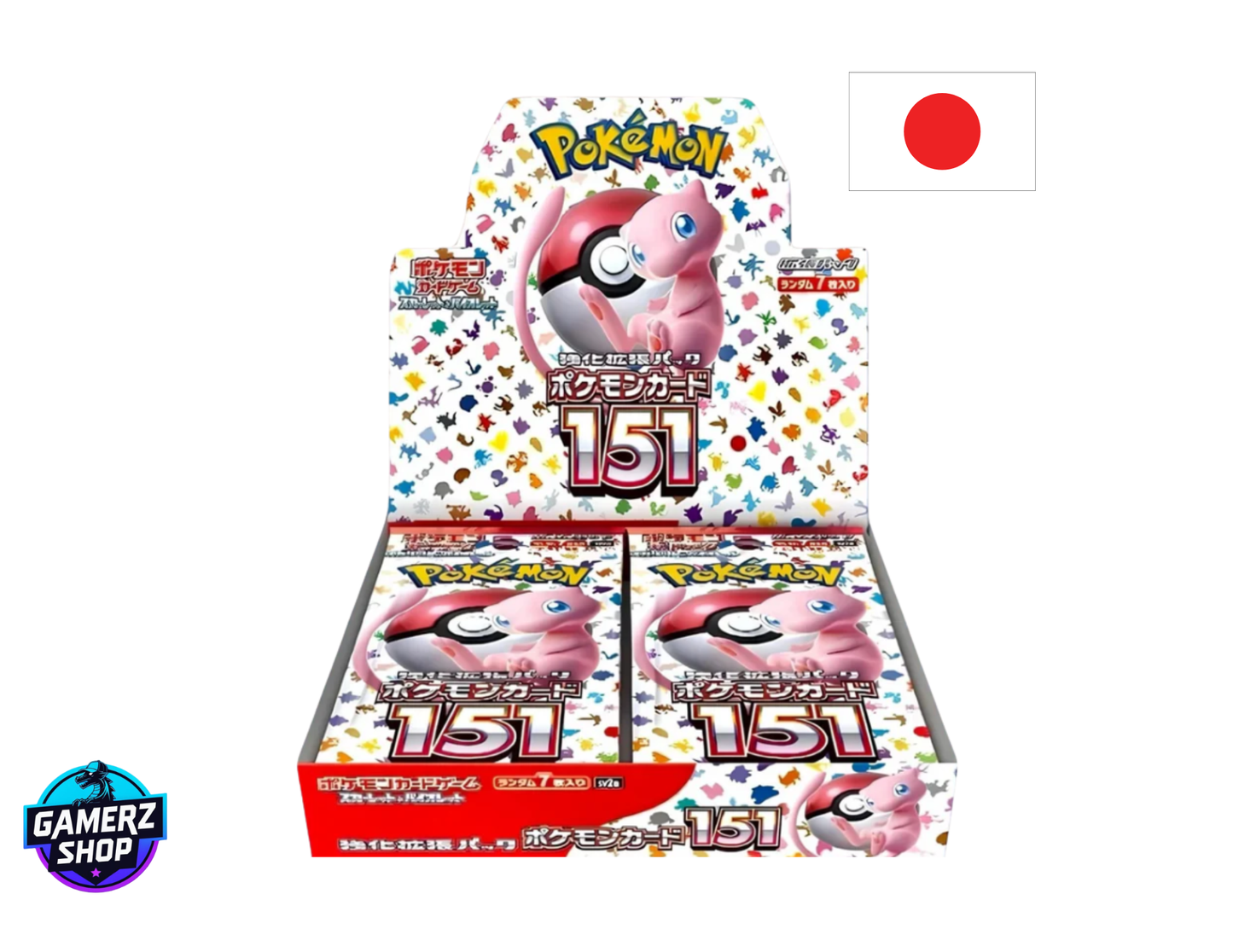 Pokémon - Display de 20 boosters 151 SV2a - Scellé JAP