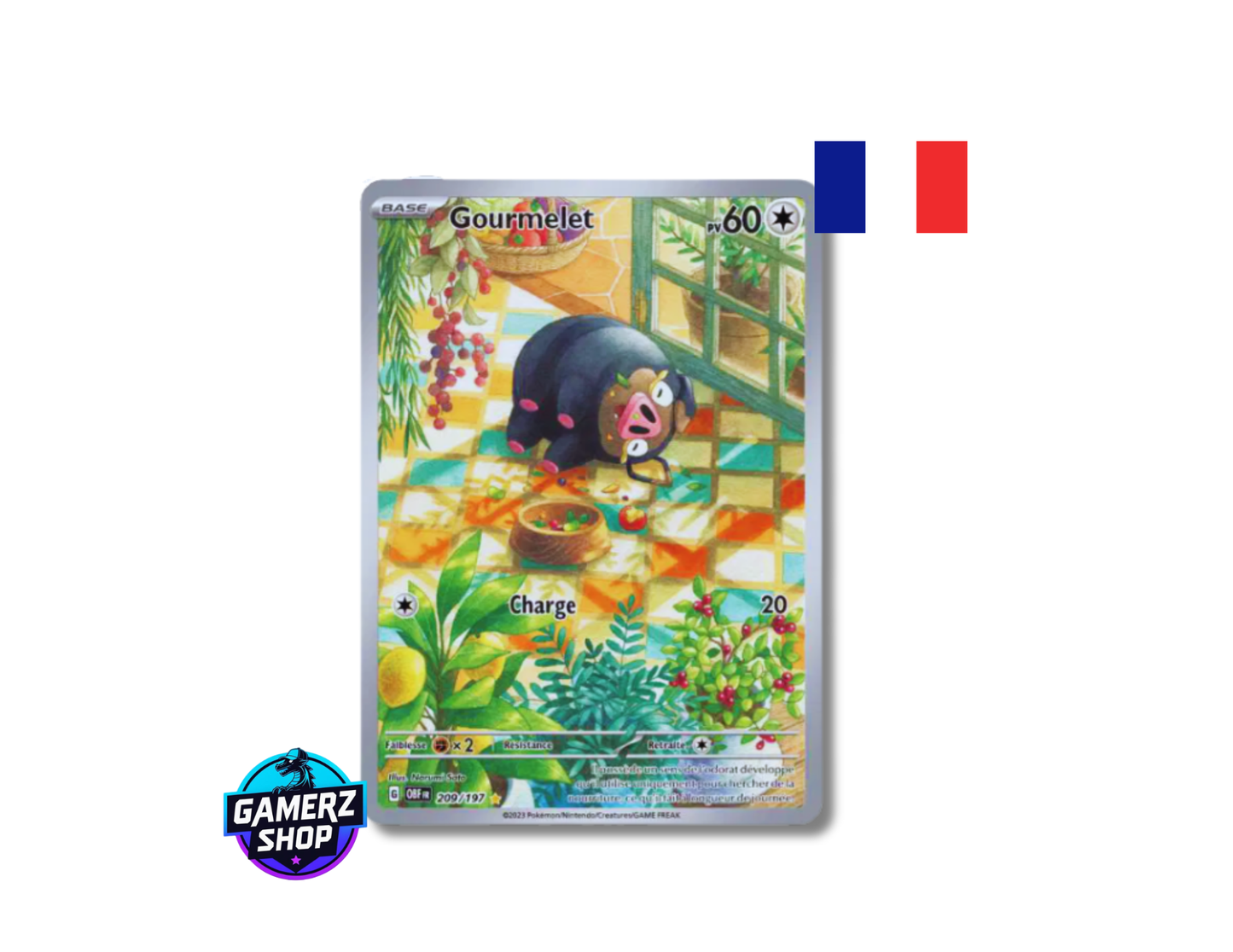 Gourmelet 209/197 EV3 Flammes Obsidiennes - Near Mint FR