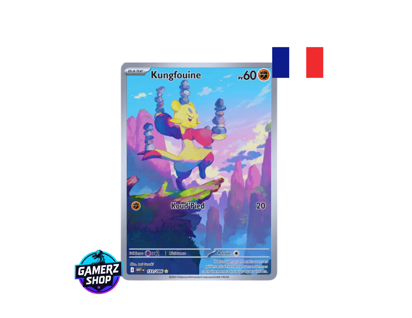 Kungfouine 133/86 Flamme Blanche - Near Mint - FR