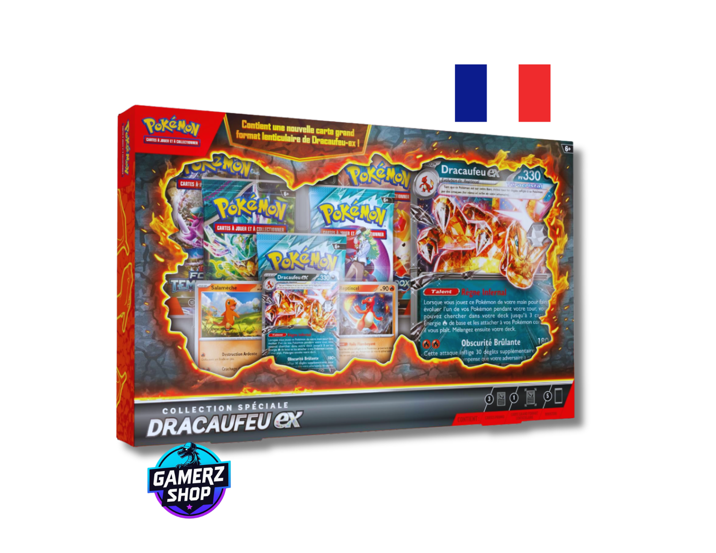 Pokémon - Coffret Collection spéciale Dracaufeu-ex - FR