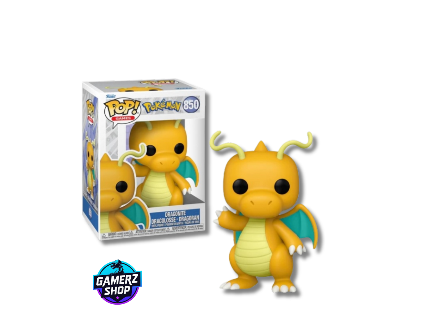 Pokémon Funko 9cm - FUNKO POP DRACOLOSSE / DRAGONITE