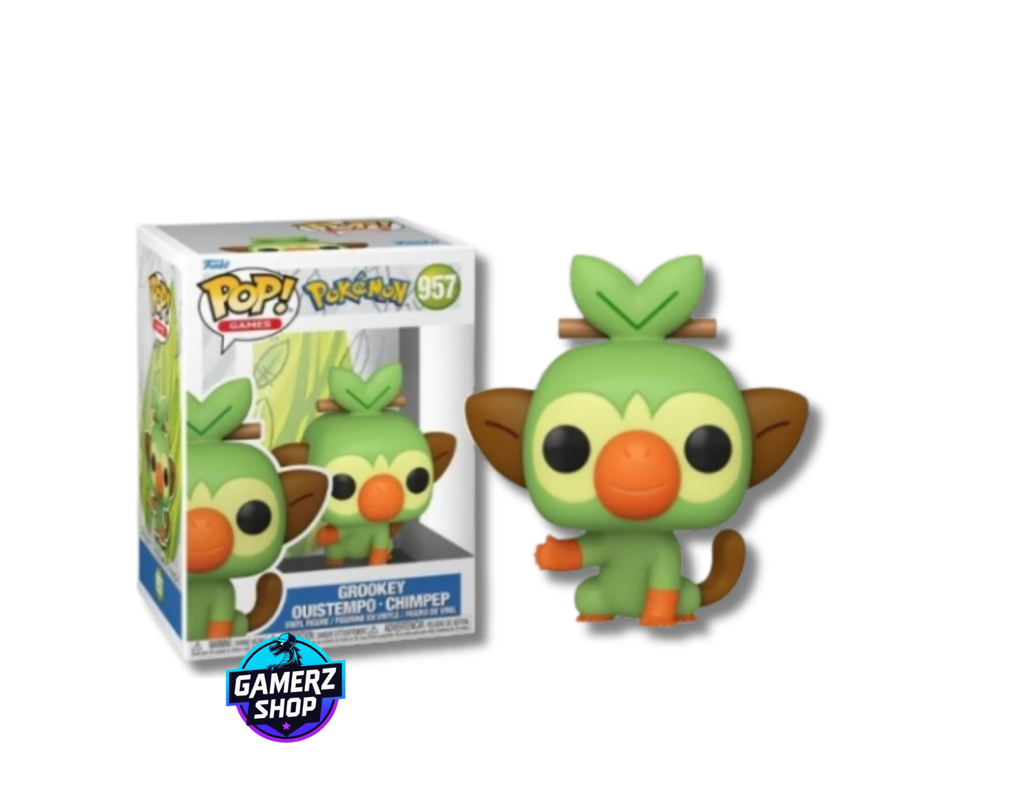 Pokémon Funko 9cm - FUNKO POP OUISTEMPO / GROOKEY