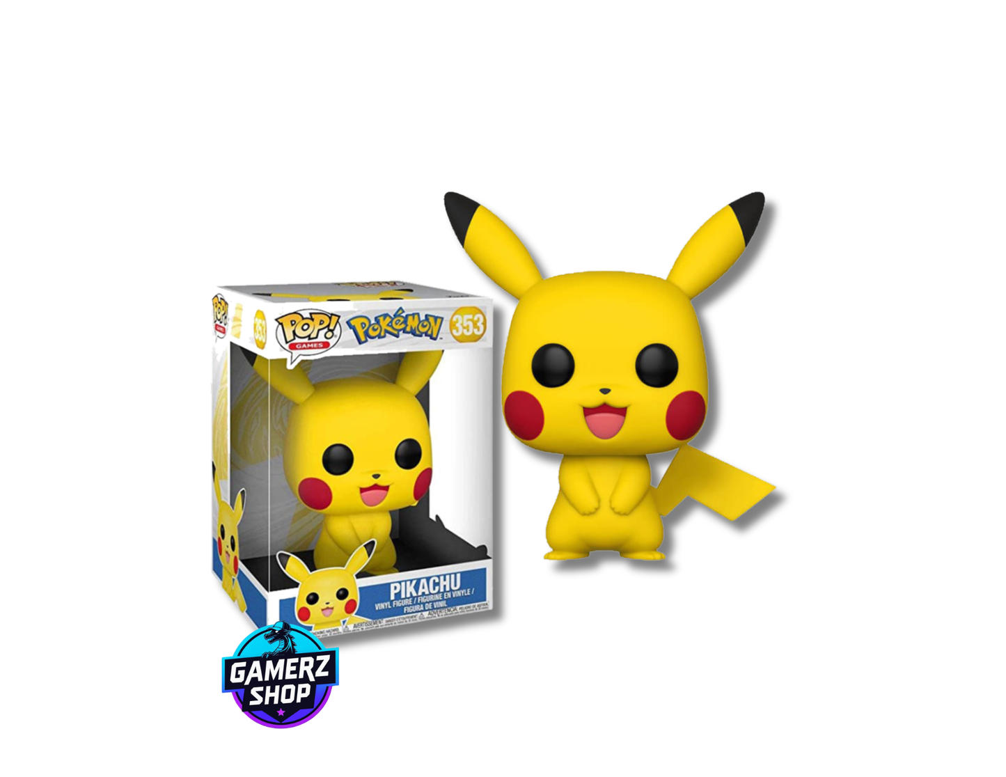 Pokémon Funko 9cm - FUNKO POP PIKACHU SOURIANT