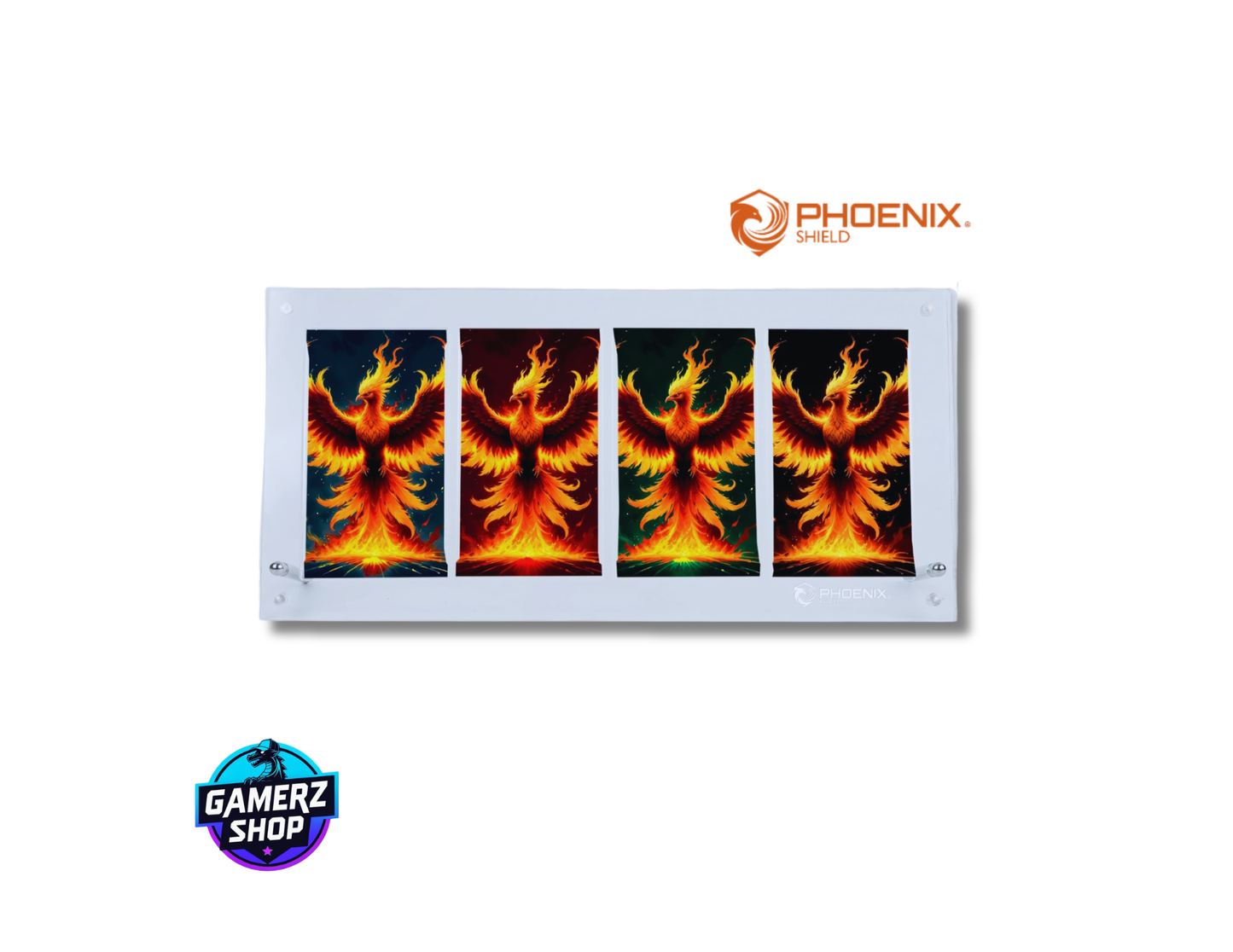 Protection Acrylique pour 4 Boosters POKEMON (Fermeture Magnétique) Phoenix Shield