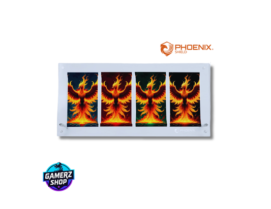 Protection Acrylique pour 4 Boosters POKEMON (Fermeture Magnétique) Phoenix Shield