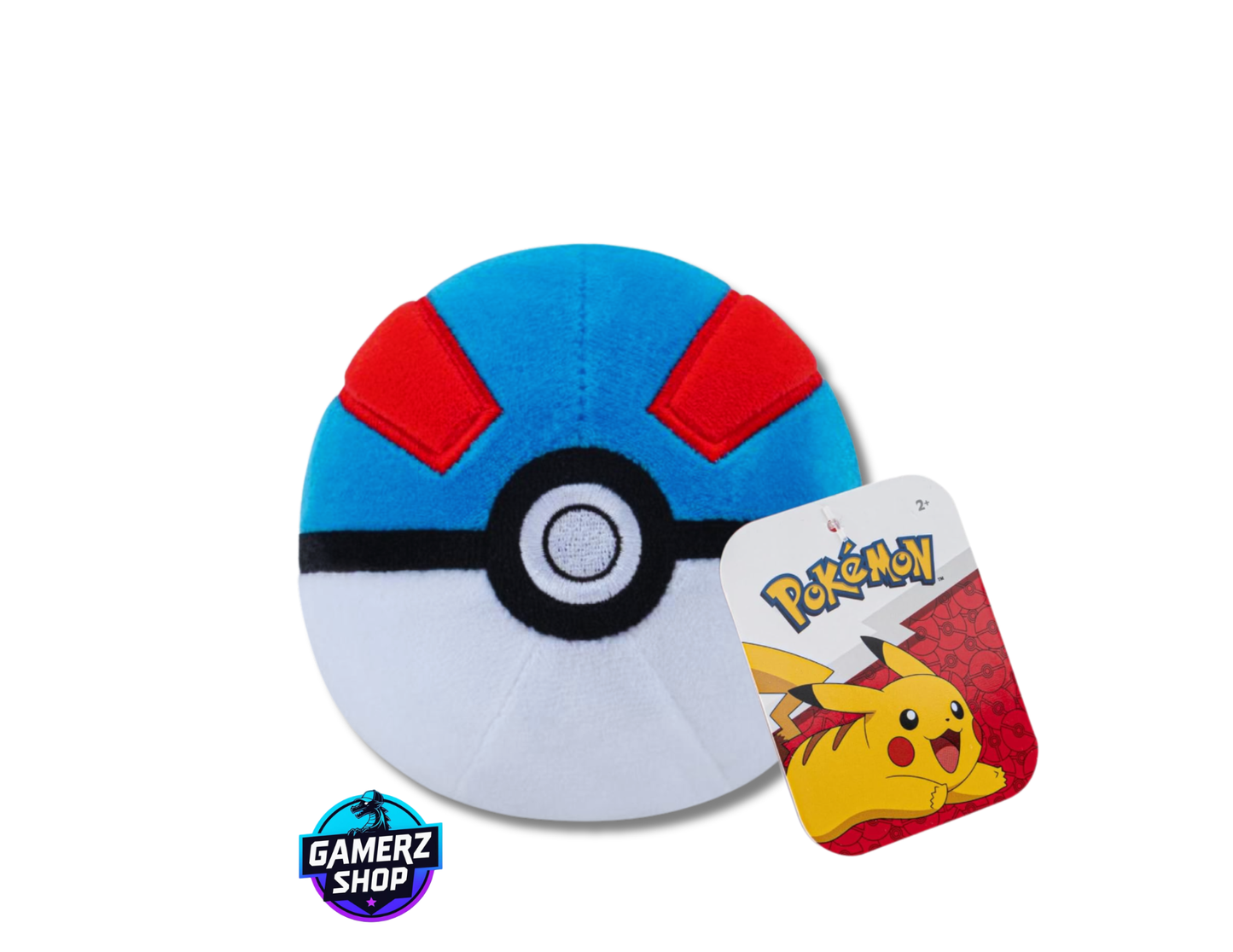 Pokémon - Peluche Superball 12cm
