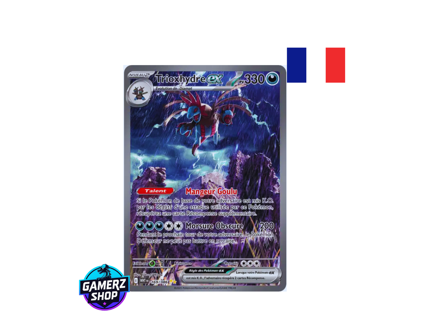 Trioxhydre ex 169/86 EV10.5 Flamme Blanche - Near Mint FR