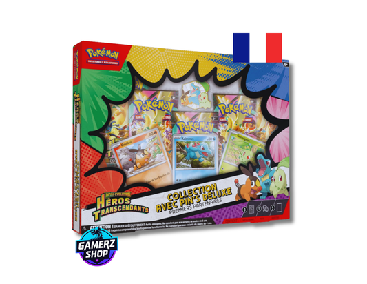 Pokémon - Coffret Collection Pin's Deluxe - ME02.5 Héros Transcendants