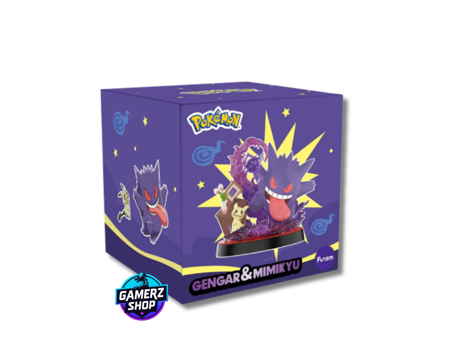 Funism - Figurine Prime - Pokémon : Ectoplasma & Mimiqui 20cm