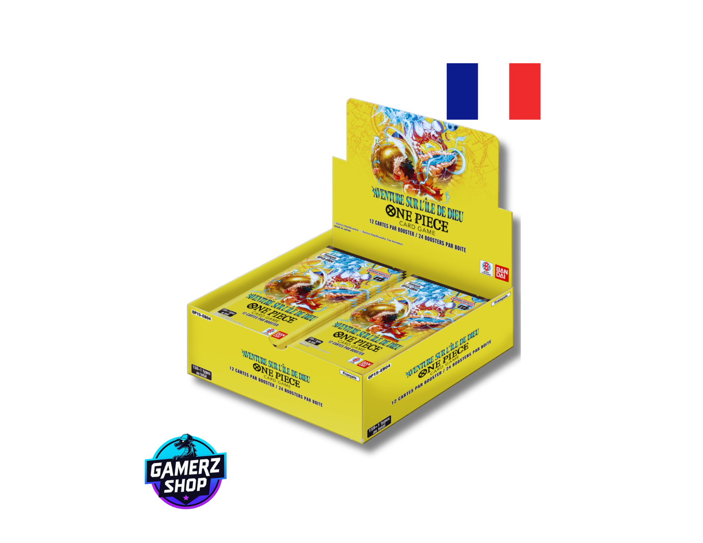 One Piece - Display Scellé OP15 Aventure sur l'Île de Dieu - FR
