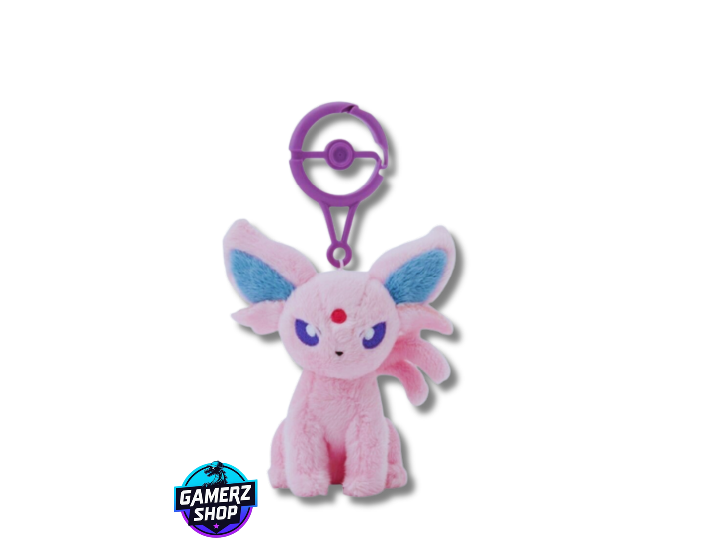 Pokémon Center - Peluche porte clefs Mentali 10cm