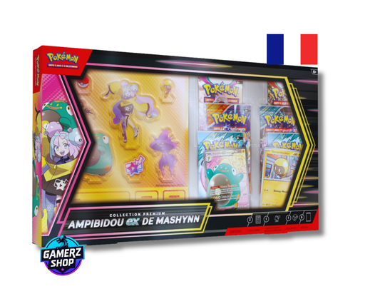 Pokémon - Coffret Collection Premium Ampibidou-ex de Mashynn - Scellé FR