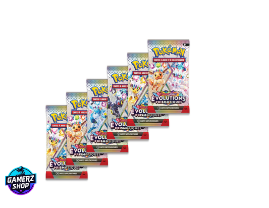 Pokémon - Bundle / Lot de 6 Boosters EV 8.5 Evolutions Prismatiques - Scellé FR