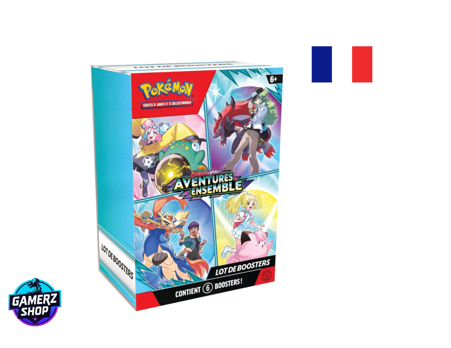 Pokémon - Bundle / Lot de 6 Boosters EV 9 Aventures Ensemble - Scellé FR