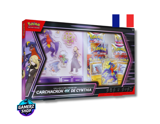 Pokémon - Coffret Collection premium Carcharok EX de Cynthia - FR Scellé