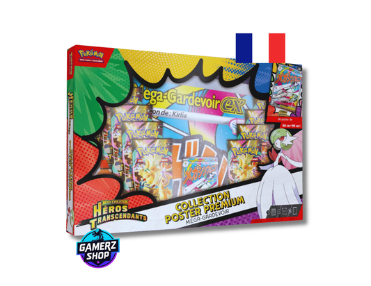 Pokémon - Coffret Collection Poster Premium Héros Transcendants – Méga-Gardevoir