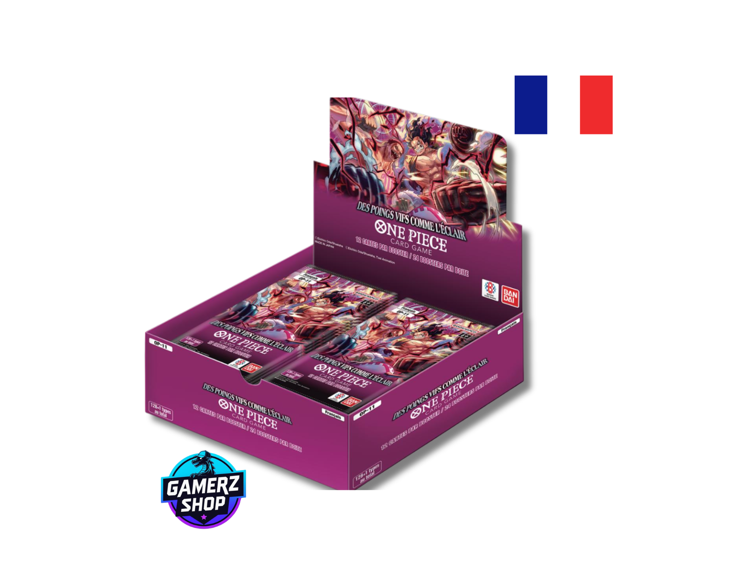 Display Scellé OP11 Des Poings Vifs Comme L'Eclair - FR