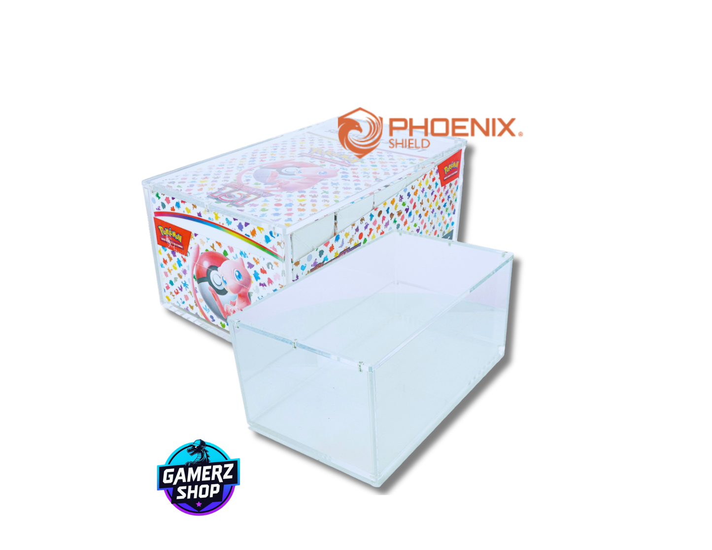 Phoenix Shield Boite de Rangement - Protection Acrylique pour DISPLAY DE BUNDLE (Fermeture Magnétique)