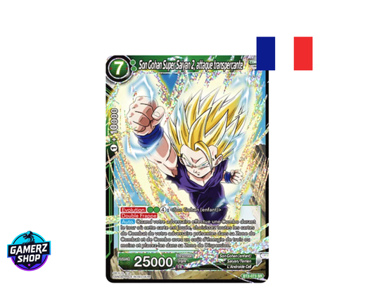 Son Gohan Super Saiyan 2, attaque transperçante BT2/073 SR - Near Mint FR