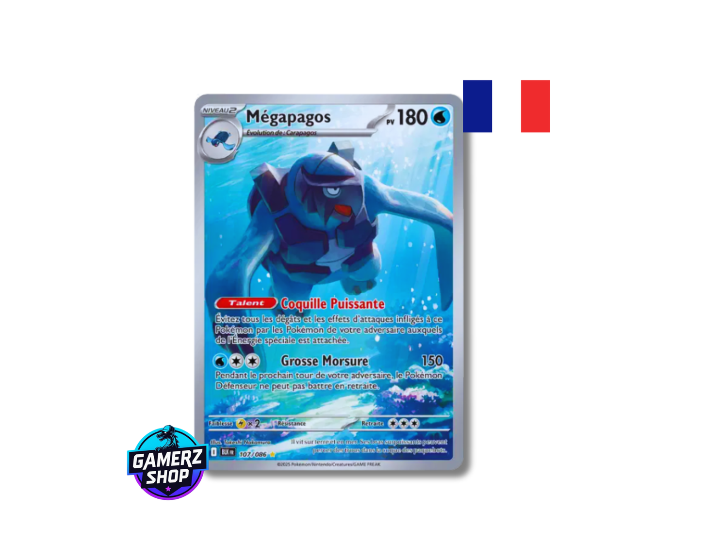 Mégapagos 107/86 Foudre Noire - Near Mint - FR