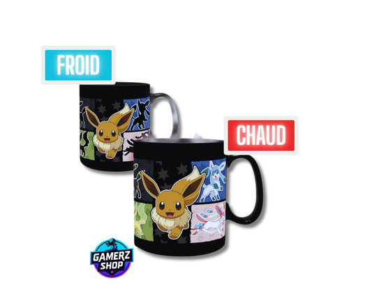 Pokémon Mug Thermoréactif EVOLI (460 ml)