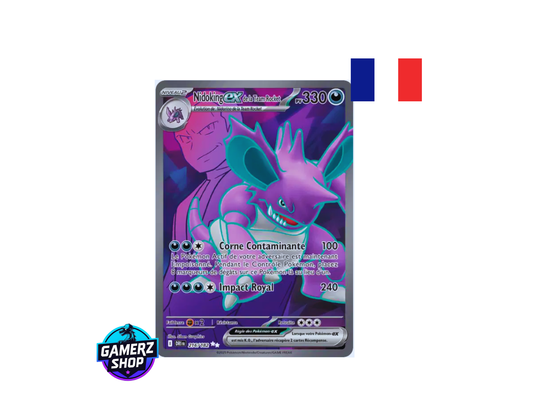 Nidoking ex de la Team Rocket 216/182 EV10 Rivalités Destinées - Near Mint FR