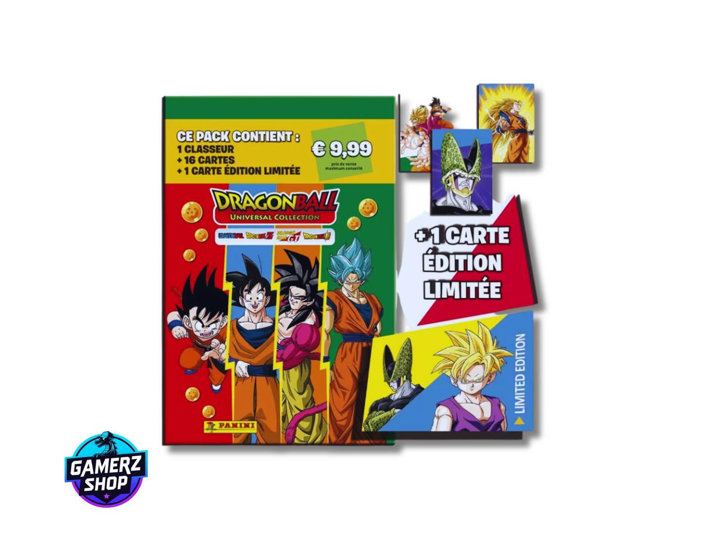 Classeur + 2 Boosters - Dragon Ball Universal Collection - Panini