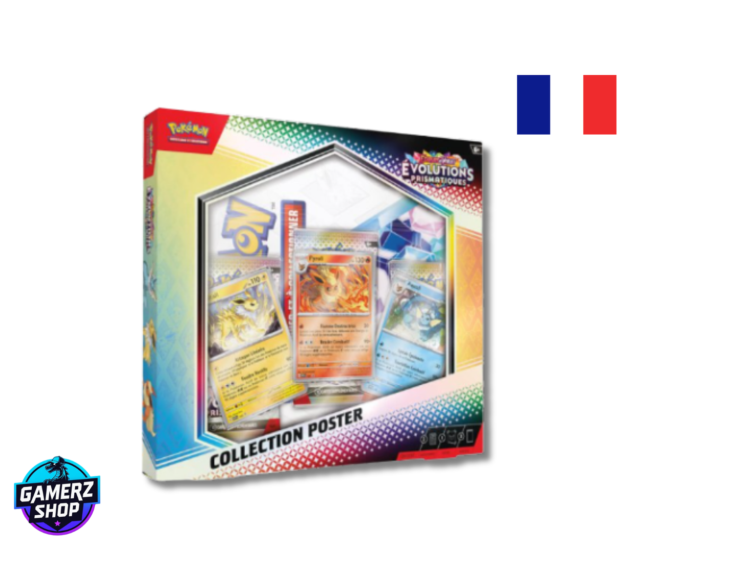 Pokémon - Coffret Collection Poster EV 8.5 Evolutions Prismatiques - Scellé FR