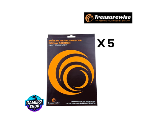 Boîte de 5 Protections PET souples pour Display / Boite de boosters Pokémon