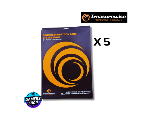 Boîte de 5 Protections PET souples pour Coffret Dresseur d'Élite Pokémon