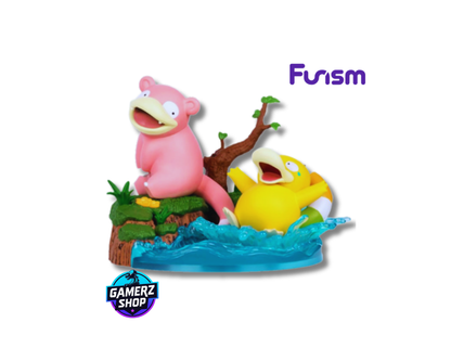 Funism - Figurine Prime - Pokémon : Psykokwak & Ramoloss 20cm