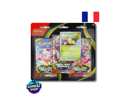Pokémon - Tripack Méga-Évolution  ME03 Équilibre Parfait - Scellé FR