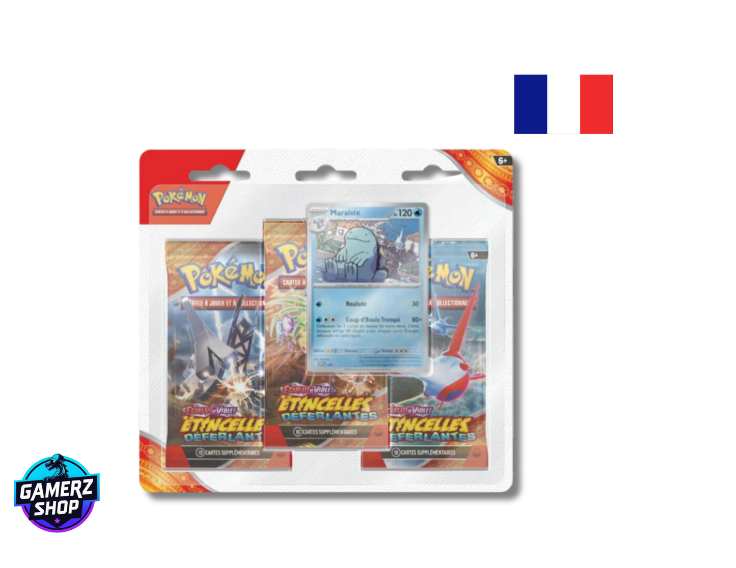 Pokémon - Tripack EV8 Etincelles Déferlantes - Scellé FR